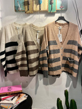 Carica l'immagine nel visualizzatore di Gallery, Susy Mix Cardigan rigato

