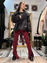 Carica l'immagine nel visualizzatore di Gallery, Susy Mix Pantaloni animalier Spacco
