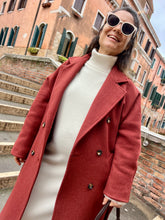 Carica l'immagine nel visualizzatore di Gallery, Cappotto Doppiopetto con cintura
